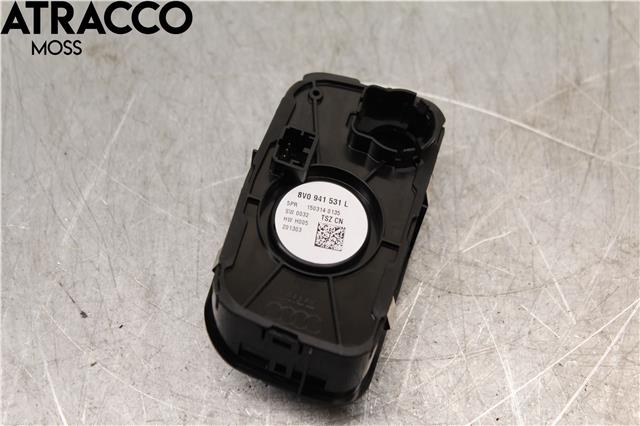 Bryter lys til Audi A3 2012-2016 (Type III, Fase 1)  (8V0941531AE|)