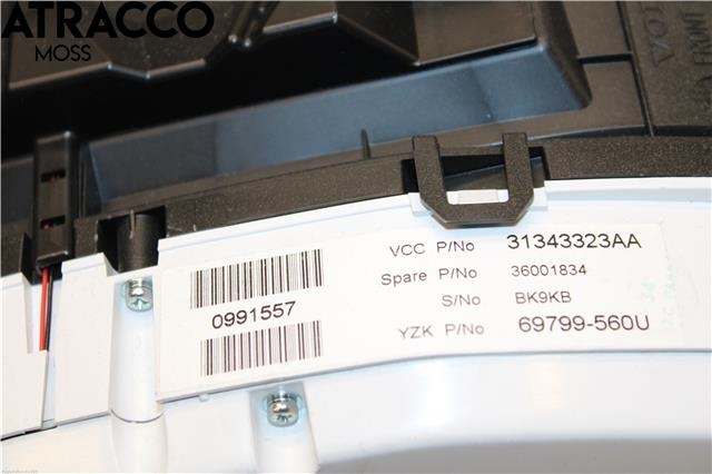 Instrumentpanel til Volvo V60 2010-2013 (Type I, Fase 1)  (36002598|)