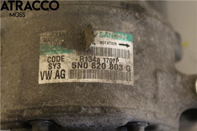 Aircondition kompressor til Audi A1 2010-2014 (Type I, Fase 1)  (5N0820803G|)