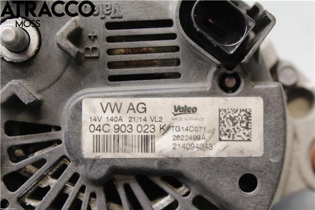 Dynamo til Audi A3 2012-2016 (Type III, Fase 1)  (04C903023K|)