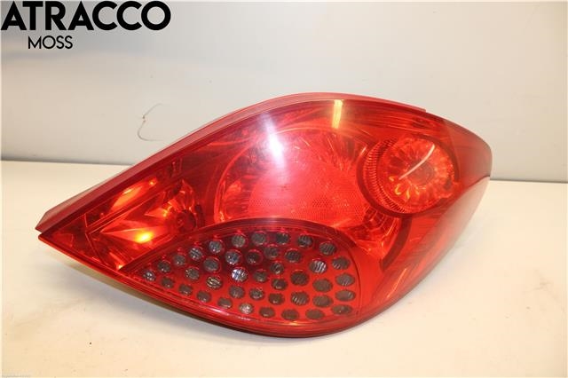 Baklykt høyre til Peugeot 207, 2006-2012  (6351Y7)