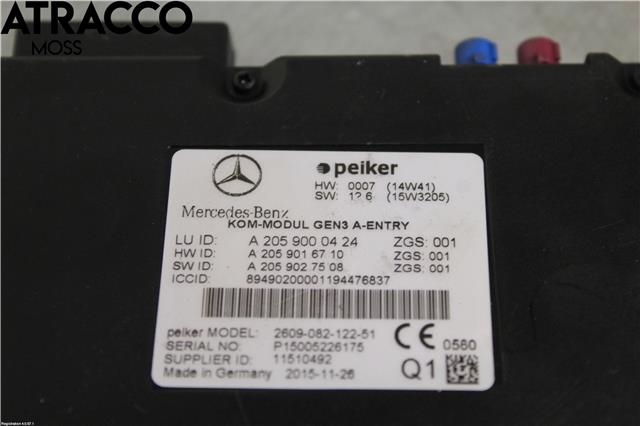 Styreenhet diverse til Mercedes S-Klasse 2013-2020 (W222) (W222) (A2059000424|)