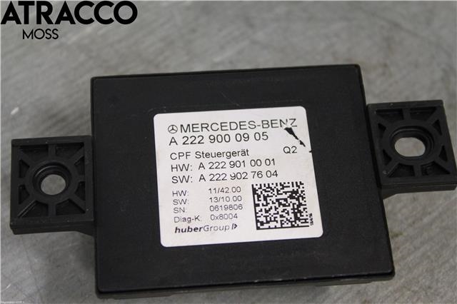 Styreenhet diverse til Mercedes S-Klasse 2013-2020 (W222) (W222) (A2229000905|)