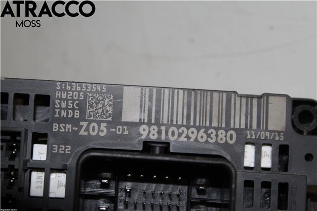 Sikringsboks til Peugeot 308 2013-2021 (Type II)  (9810296380|)