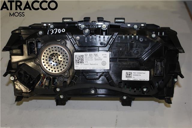 Instrumentpanel til VW e-Golf 2014-2017 (Fase 1)  (5G1920795|)