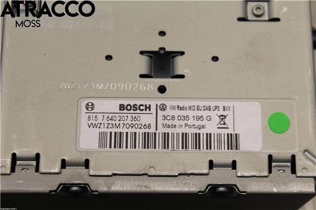 Bilstereo til VW Golf VI 2008-2012  (3C8035195|)