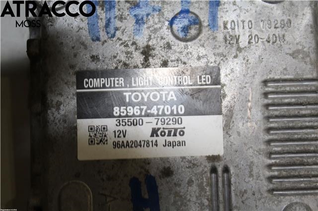 Styreenhet xenon/ballast til Toyota Prius 2009-2016 (Type III) (COMBI) (COMBI) (8110747240|)