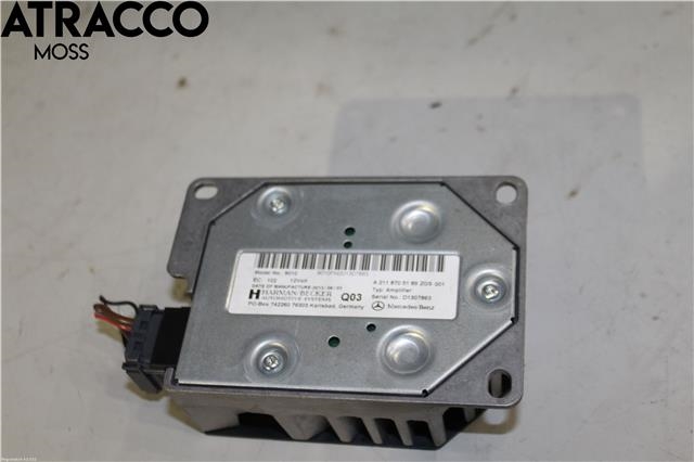 Bilstereo forsterker til Mercedes E-Klasse 2009-2013 (Fase 1) (W212) (W212) (A2118705189|)