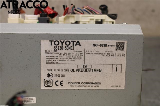 Bilstereo til Lexus IS 2013-2020 (Type III) (XE30) (XE30) (8614053161|)