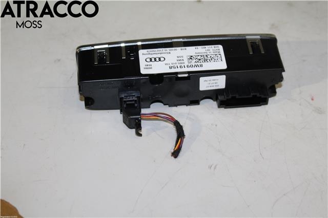Varmeapparat betjening til Audi Q4 e-tron 2021-->>  (8W0919158|)