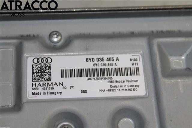 Bilstereo forsterker til Audi Q4 e-tron 2021-->>  (8Y0035465A|)