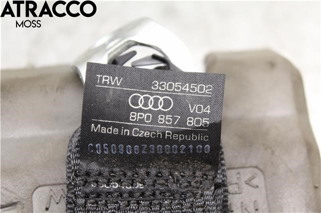 Sikkerhetsbelte bak venstre til Audi A3 2003-2008 (Type II, Fase 1) (8P0857805|)