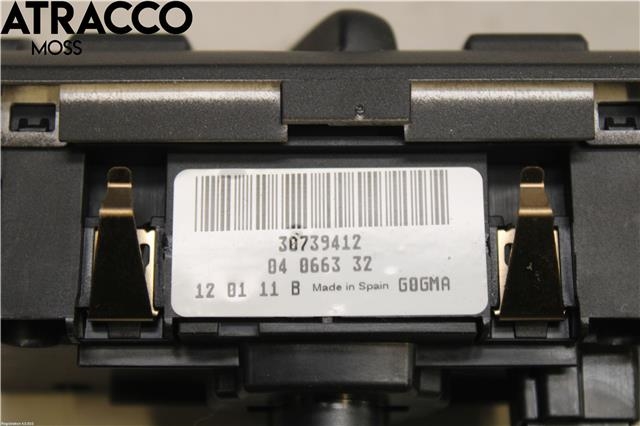 Bryter lys til Volvo V60 2010-2013 (Type I, Fase 1)  (31443846|)