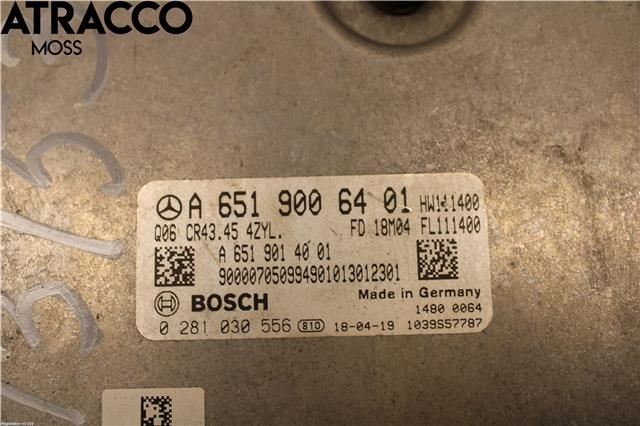 Styreenhet motor til Mercedes GLC 2015-2022 (X253) (X253) (A6519006401|)