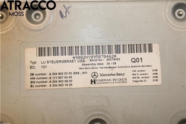 Styreenhet diverse til Mercedes E-Klasse 2009-2013 (Fase 1) (W212) (W212) (A2049000300|)