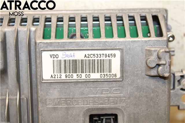 Instrument kjørecomputer til Mercedes E-Klasse 2009-2013 (Fase 1) (W212) (W212) (A2129005000|)