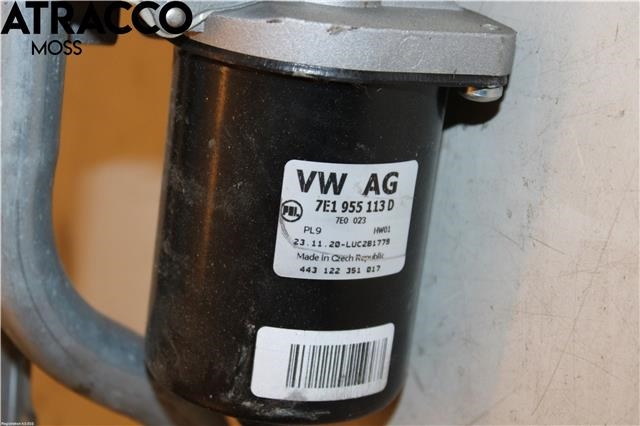Viskermotor frontrute til VW Transporter / Caravelle 2019-->> (T6.1) (T6.1) (7E1955113D|)