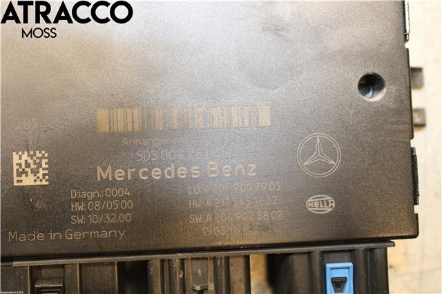 Styreenhet hengerfeste til Mercedes E-Klasse, Coupe/Cab 2009-2013 (Fase 1) (C207) (C207) (A2049007905|)