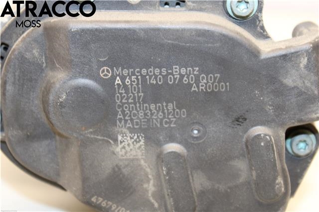 EGR-ventil til Mercedes GLA 2014-2020 (X156) (X156) (A6511400760|)