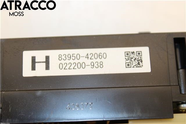 Instrument klokke til Toyota RAV4 2013-2015 (Type IV, Fase 1)  (8395042060|)