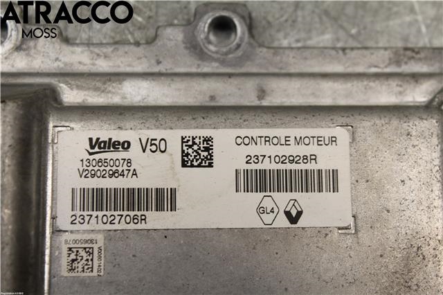 Styreenhet motor til Renault Clio 2012-2016 (Type IV, Fase 1)  (237102928R|)