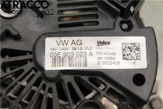 Dynamo til VW Polo 2014-2017 (Type V, Fase 2) (03E903023A|)