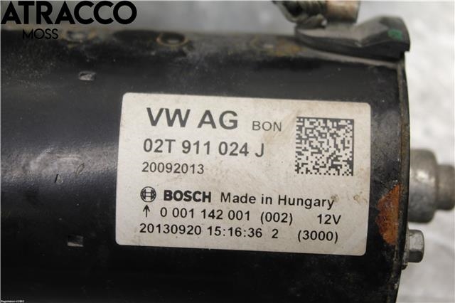 Starter til VW Polo 2009-2014 (Type V, Fase 1)  (02T911024JX|)