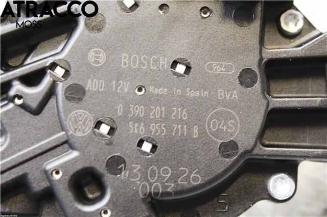 Viskermotor bakrute til VW Polo 2009-2014 (Type V, Fase 1)  (5K6955711B|)