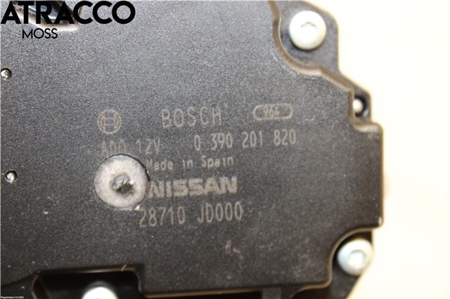 Viskermotor bakrute til Nissan Qashqai 2010-2014 (Type I, Fase 2)  (28710JD000|)