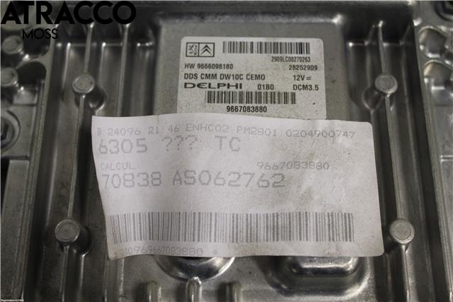 Styreenhet motor til Peugeot 5008 2010-2017 (Type I) (1943TF|)