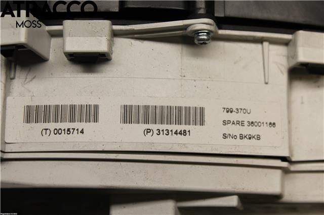 Instrumentpanel til Volvo V40 2012-2019  (36002950|)