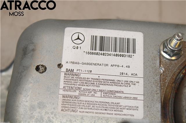 Airbag passasjer til Mercedes GL 2012-2016 (Fase 1) (X166) (X166) (A1668602402|)