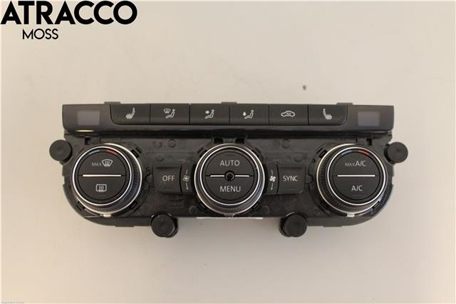 Varmeapparat betjening til VW e-Golf, 2014-2017 (Fase 1)  (5GE907044AN)