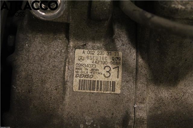 Aircondition kompressor til Mercedes E-Klasse 2009-2013 (Fase 1) (W212) (W212) (A0022303111|)