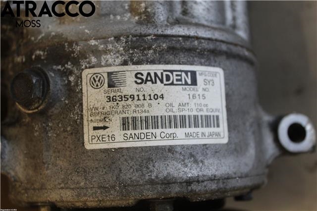 Aircondition kompressor til Škoda Superb 2008-2015 (Type II)  (1K0820808FX|)