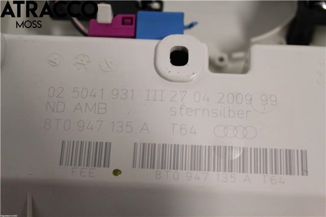 Taklyspanel til Audi A4 2007-2014 (Type IV) (B8) (B8) (8T0947140|)