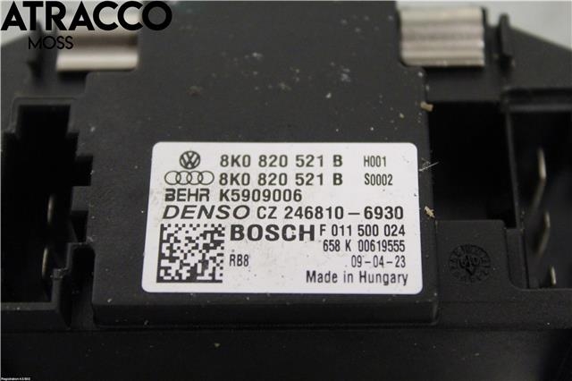 Varmeapparat motstand til Audi A4 2007-2014 (Type IV) (B8) (B8) (8K0820521B|)