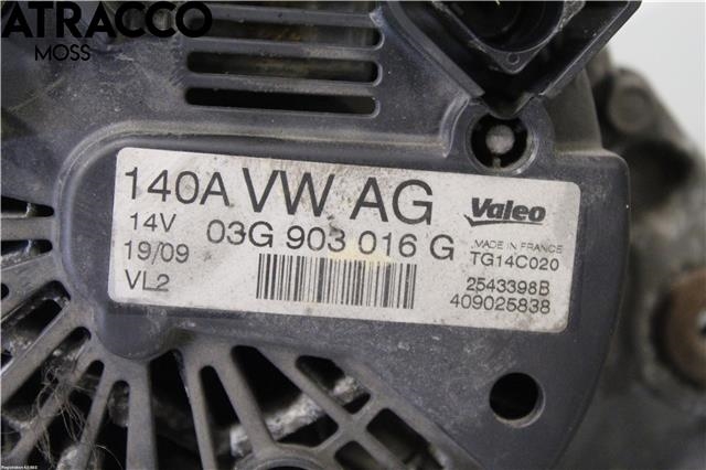 Dynamo til Audi A4 2007-2014 (Type IV) (B8) (B8) (03G903016GX|)