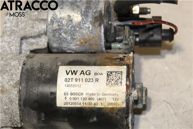 Starter til VW Polo 2009-2014 (Type V, Fase 1)  (02T911024N|)