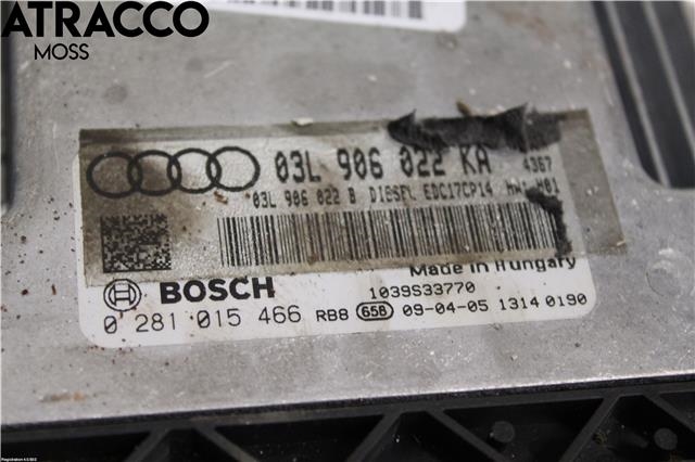 Styreenhet motor til Audi A4 2007-2014 (Type IV) (B8) (B8) (03L906022KA|)