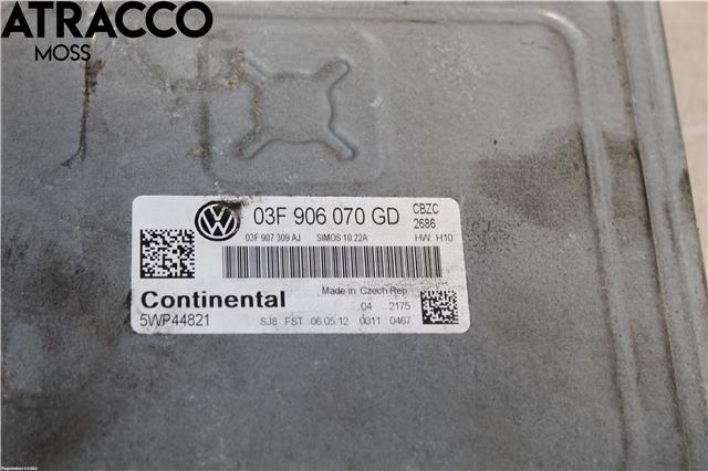 Styreenhet motor til VW Polo 2009-2014 (Type V, Fase 1) (03F906070GD|)