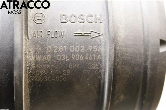 Luftmengde/luftmassemåler til VW Touran 2010-2015 (Type I, Fase 3)  (03L9069461A|)