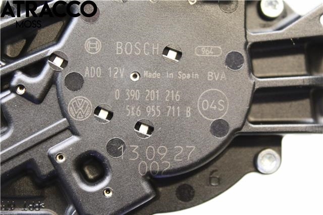 Viskermotor bakrute til VW Touran 2010-2015 (Type I, Fase 3)  (5K6955711B|)
