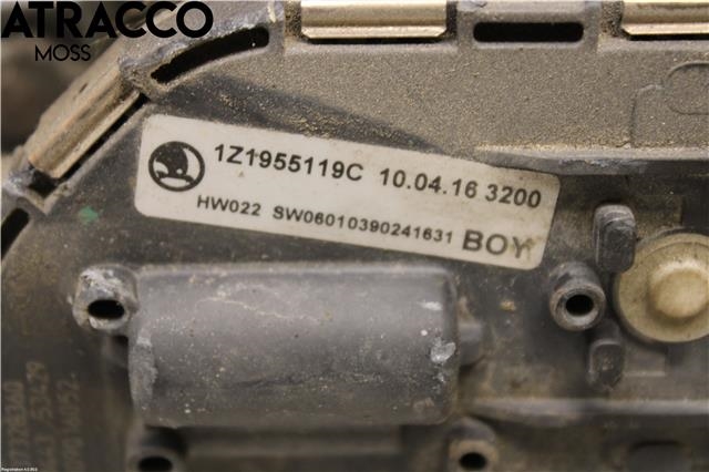 Viskermotor frontrute til Škoda Octavia 2009-2013 (Type II, Fase 2) (1Z1955119C|)