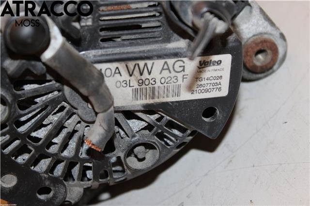 Dynamo til Škoda Octavia 2009-2013 (Type II, Fase 2)  (JZW903021QX|)