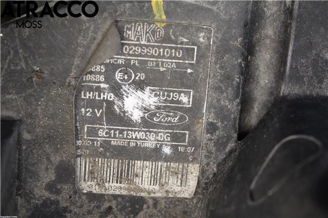 Frontlykt venstre halogen til Ford Transit 2006-2013 (1714644|)