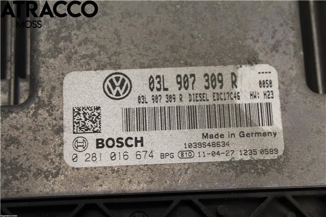 Styreenhet motor til VW Touran 2010-2015 (Type I, Fase 3)  (03L906018D|)