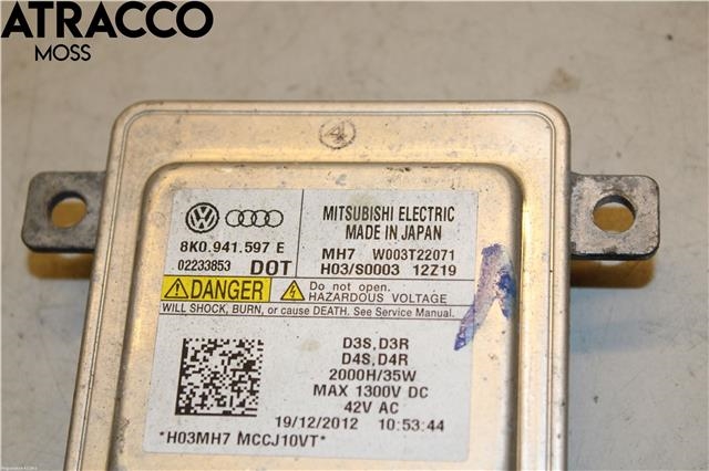 Styreenhet xenon/ballast til Audi A4, Allroad 2009-2016 (Type I) (B8) (B8) (8K0941597E|)