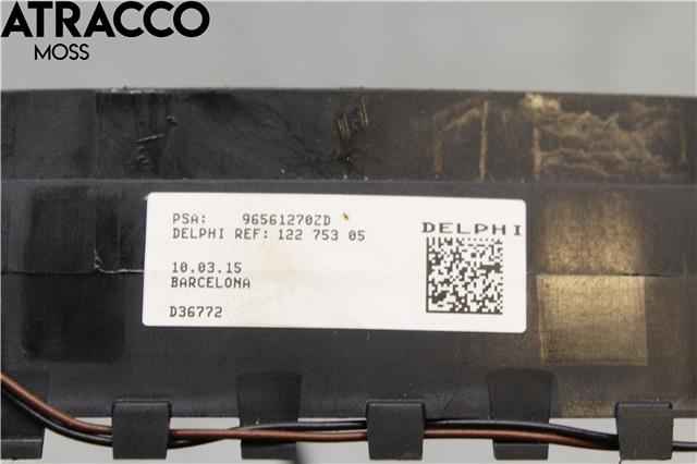 Bryter diverse til Citroën Berlingo 2008-2015 (Type II, Fase 1)  (96561270ZD|)
