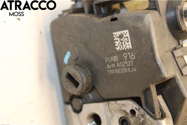 Dørlås låskasse til Peugeot 508 2011-2014 (Type I, Fase 1)  (9819263080|)